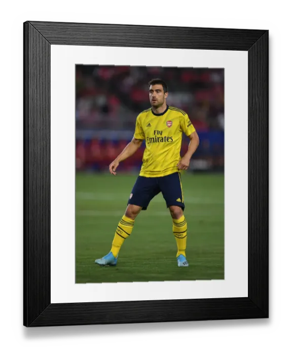 Framed Print : Arsenal vs. Bayern Munich: International Champions Cup Showdown in Los Angeles