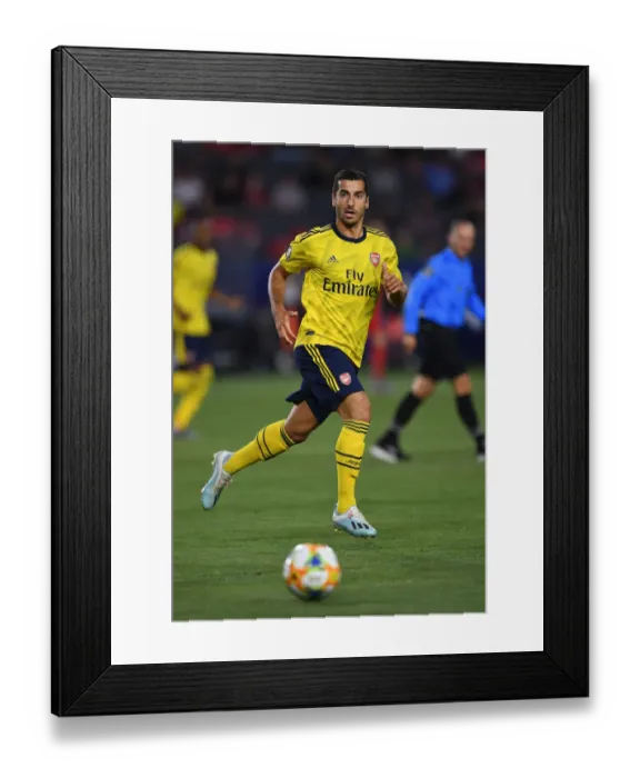 Framed Print : Mkhitaryan Shines: Arsenal's Victory Over Bayern Munich in the International Champions Cup Framed Print : Mkhitaryan Shines: Arsenal's Victory Over Bayern Munich in the International Champions Cup