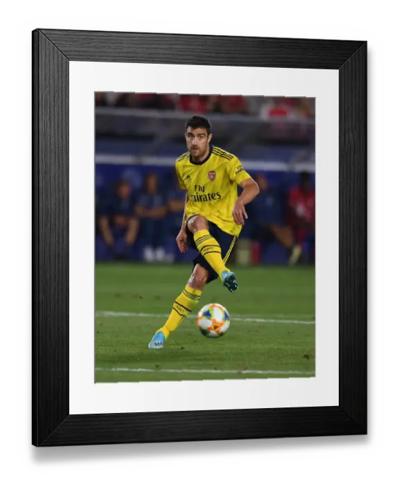 Framed Print : Arsenal FC in Action against Bayern Munich during 2019 International Champions Cup in Los Angeles Framed Print : Arsenal FC in Action against Bayern Munich during 2019 International Champions Cup in Los Angeles