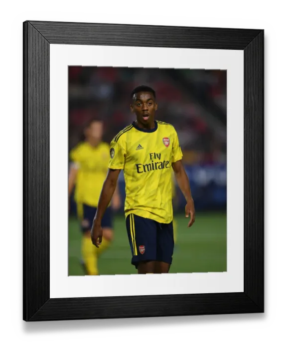 Framed Print : Arsenal FC: Pre-Season Tour 2019 - Battle in Los Angeles against Bayern Munich