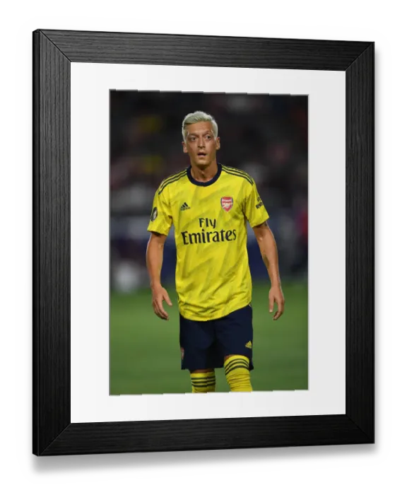 Framed Print : Mesut Ozil's Clash: Arsenal vs Bayern Munich in 2019 International Champions Cup, Los Angeles Framed Print : Mesut Ozil's Clash: Arsenal vs Bayern Munich in 2019 International Champions Cup, Los Angeles