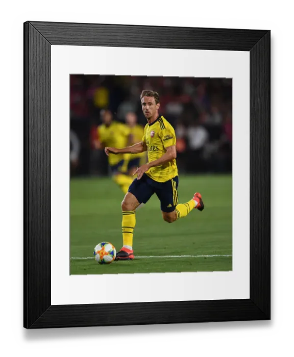 Framed Print : Arsenal FC vs Bayern Munich: International Champions Cup Clash in Los Angeles