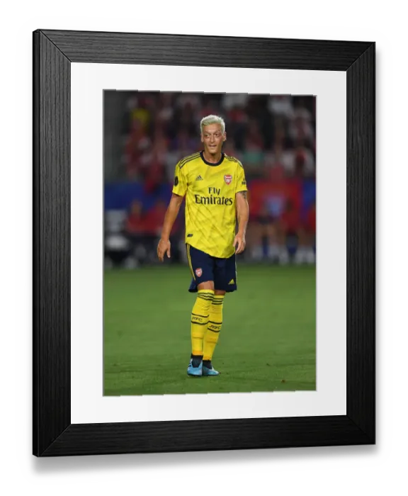 Framed Print : Mesut Ozil's Clash: Arsenal FC vs Bayern Munich in 2019 International Champions Cup, Los Angeles Framed Print : Mesut Ozil's Clash: Arsenal FC vs Bayern Munich in 2019 International Champions Cup, Los Angeles