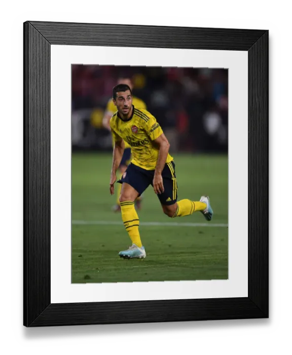 Framed Print : Arsenal FC in US Pre-Season: Mkhitaryan vs Bayern Munich in Los Angeles