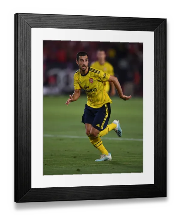 Framed Print : Arsenal's Mkhitaryan Shines in Pre-Season Victory Over Bayern Munich Framed Print : Arsenal's Mkhitaryan Shines in Pre-Season Victory Over Bayern Munich
