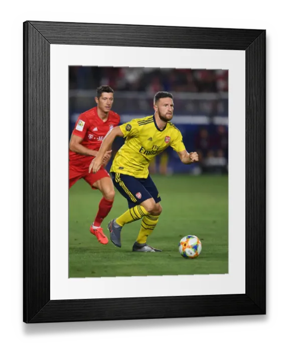 Framed Print : Arsenal vs Bayern Munich: International Champions Cup Clash in Los Angeles (2019-20) Framed Print : Arsenal vs Bayern Munich: International Champions Cup Clash in Los Angeles (2019-20)