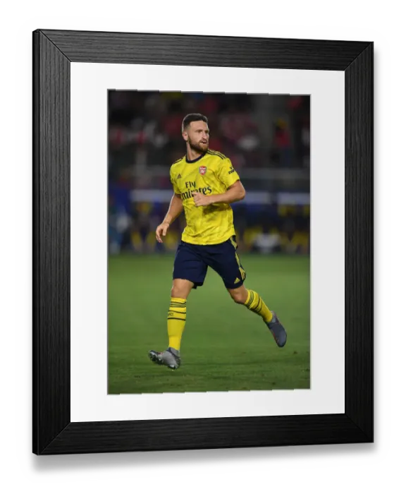 Framed Print : Arsenal vs Bayern Munich: International Champions Cup Clash in Los Angeles (2019-20)