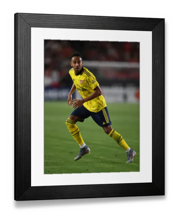 Framed Print : Arsenal FC in US Pre-Season: Aubameyang vs Bayern Munich in Los Angeles