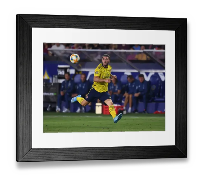 Framed Print : Arsenal vs Bayern Munich: International Champions Cup Clash in Los Angeles (2019-20)