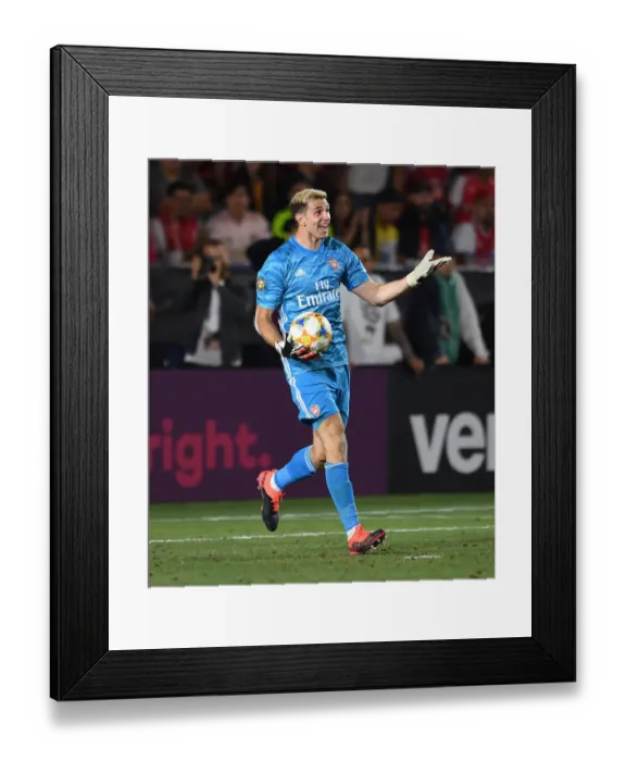 Framed Print : Arsenal FC in US Pre-Season: Emi Martinez Faces Bayern Munich in International Champions Cup