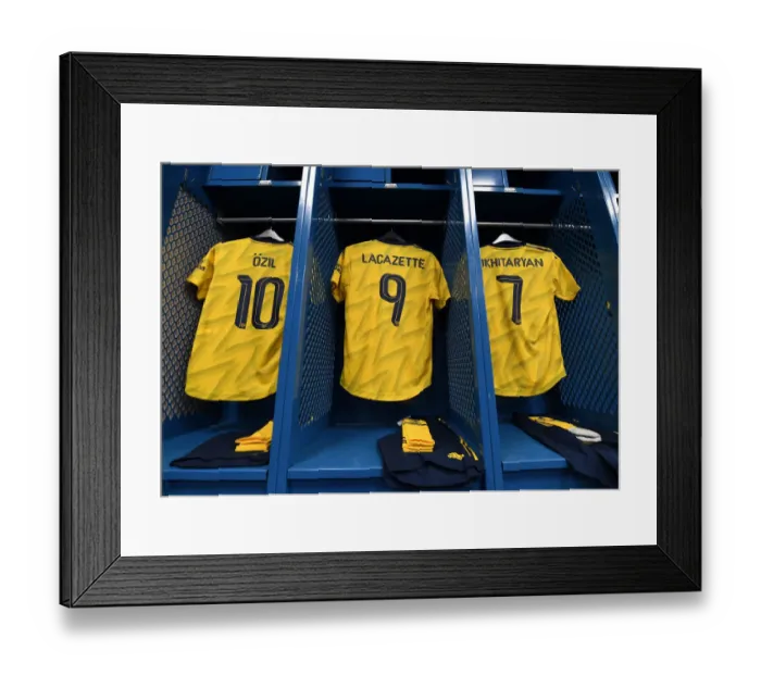 Framed Print : Arsenal FC: Pre-Season Training in LA - Ozil, Lacazette, and Mkhitaryan Prepare for Arsenal v Bayern Munich (2019) Framed Print : Arsenal FC: Pre-Season Training in LA - Ozil, Lacazette, and Mkhitaryan Prepare for Arsenal v Bayern Munich (2019)