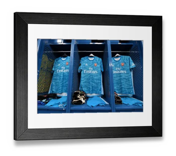 Framed Print : Arsenal Football Club: Pre-Season Training in Los Angeles - Arsenal vs. Bayern Munich, 2019
