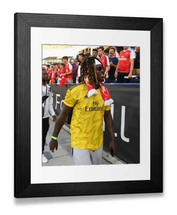 Framed Print : Arsenal vs Bayern Munich: International Champions Cup Clash in Los Angeles, 2019