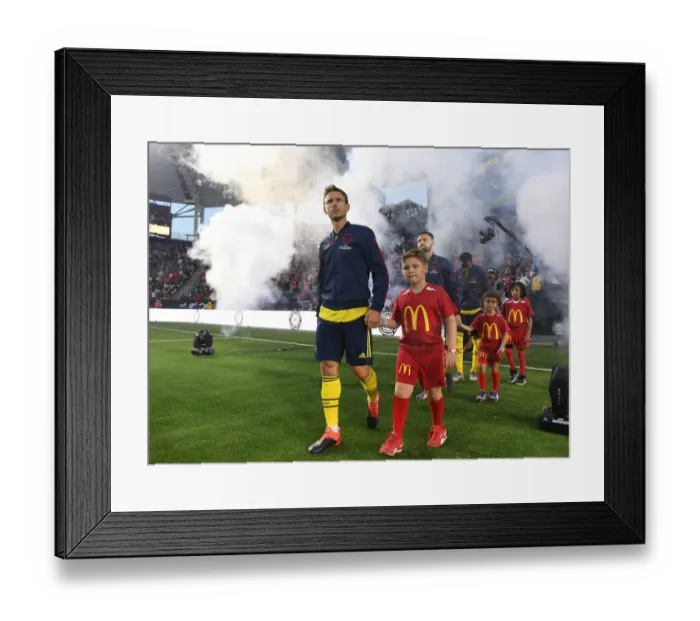 Framed Print : Arsenal FC in Los Angeles: Pre-Season Training and International Champions Cup Match Against Bayern Munich