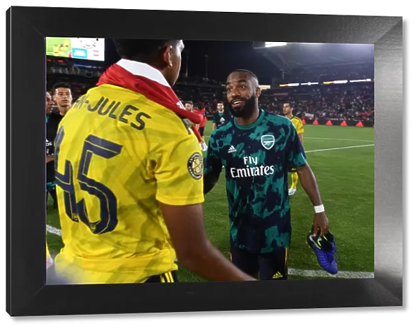Arsenal FC in Los Angeles: Alexandre Lacazette Post-Match against Bayern Munich in 2019 International Champions Cup