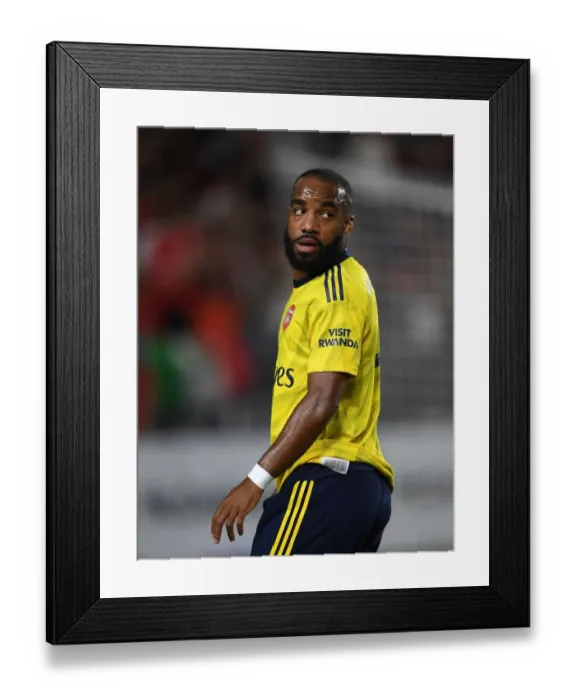 Framed Print : Alexandre Lacazette (Arsenal) Framed Print : Alexandre Lacazette (Arsenal)