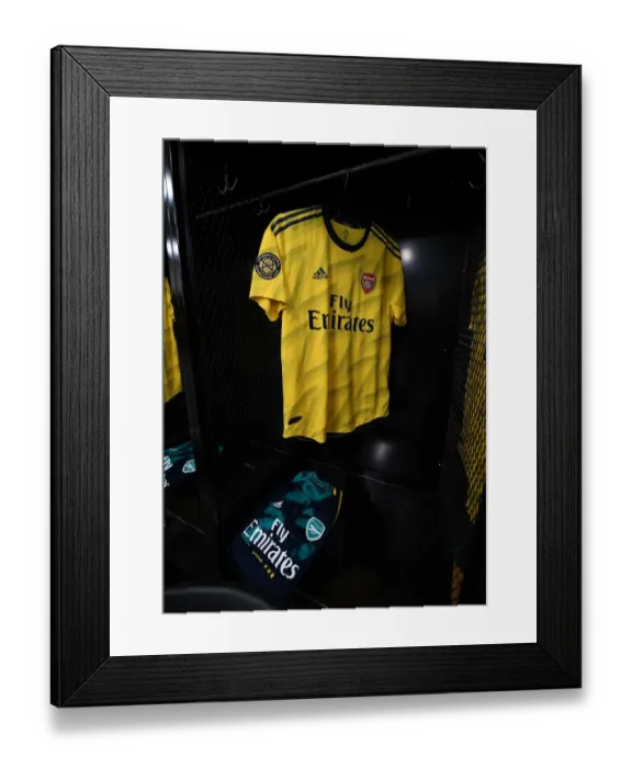 Framed Print : Arsenal FC: Pre-Match Room - Arsenal vs ACF Fiorentina, 2019 International Champions Cup, Charlotte