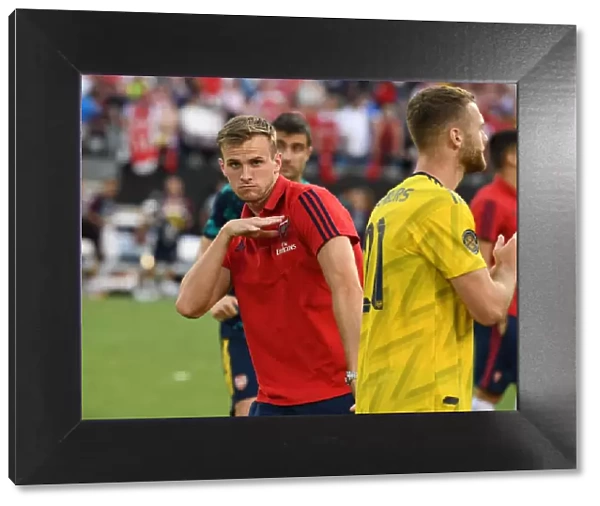 Arsenal's Rob Holding Post-Match at 2019 International Champions Cup in Charlotte