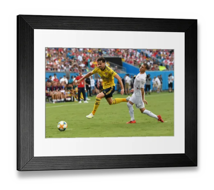Framed Print : Arsenal vs. Fiorentina: International Champions Cup - Charlotte (2019) Framed Print : Arsenal vs. Fiorentina: International Champions Cup - Charlotte (2019)