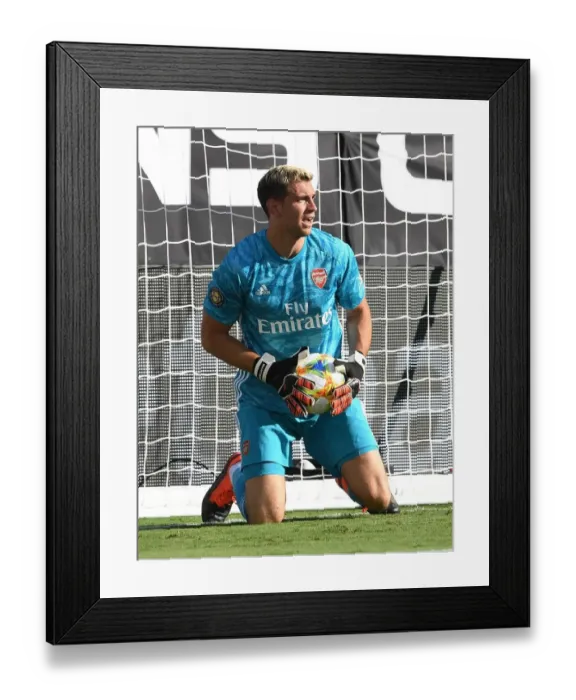 Framed Print : Arsenal's Emi Martinez in Action at 2019 International Champions Cup, Charlotte Framed Print : Arsenal's Emi Martinez in Action at 2019 International Champions Cup, Charlotte