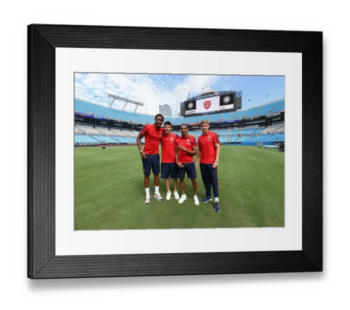Framed Print : Arsenal Young Stars: Pre-Season Training in Charlotte (Arsenal v Fiorentina, 2019) Framed Print : Arsenal Young Stars: Pre-Season Training in Charlotte (Arsenal v Fiorentina, 2019)
