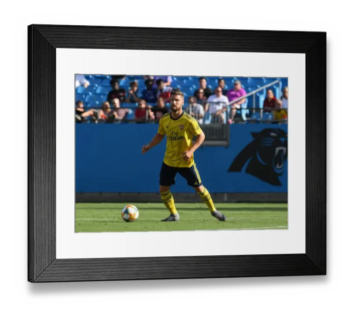 Framed Print : Arsenal vs. ACF Fiorentina: International Champions Cup Clash in Charlotte (2019-20)