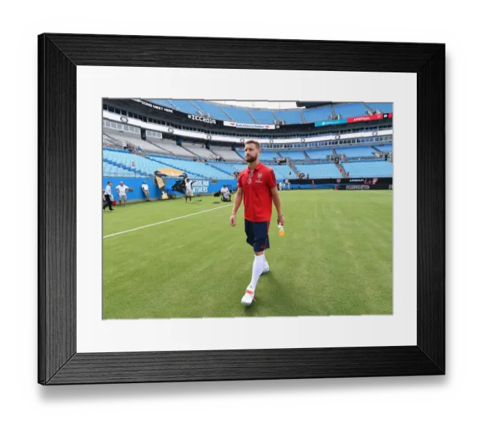 Framed Print : Arsenal vs. ACF Fiorentina: Titanic Clash in the 2019 International Champions Cup, Charlotte Framed Print : Arsenal vs. ACF Fiorentina: Titanic Clash in the 2019 International Champions Cup, Charlotte