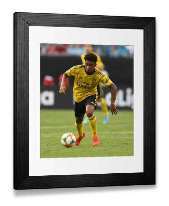 Framed Print : Reiss Nelson Steals the Show: Arsenal's Star Performance Against ACF Fiorentina in 2019 International Champions Cup Framed Print : Reiss Nelson Steals the Show: Arsenal's Star Performance Against ACF Fiorentina in 2019 International Champions Cup