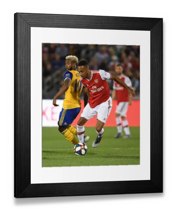 Framed Print : Arsenal's Aubameyang Scores Brilliant Goals in 2019 Colorado Pre-Season Match Framed Print : Arsenal's Aubameyang Scores Brilliant Goals in 2019 Colorado Pre-Season Match