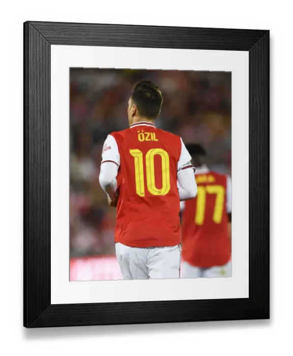 Framed Print : Mesut Ozil in Action: Arsenal vs Colorado Rapids, 2019 Framed Print : Mesut Ozil in Action: Arsenal vs Colorado Rapids, 2019