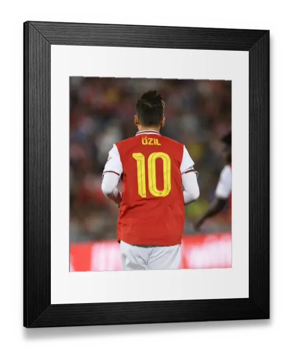 Framed Print : Arsenal's Mesut Ozil in Action: Pre-Season Clash against Colorado Rapids, 2019 Framed Print : Arsenal's Mesut Ozil in Action: Pre-Season Clash against Colorado Rapids, 2019