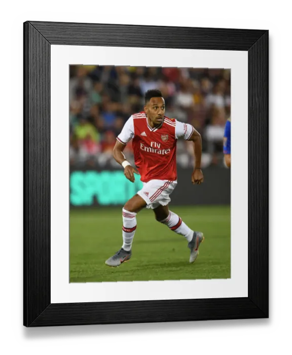 Framed Print : Arsenal's Aubameyang Scores Brilliant Goals in 2019 Colorado Pre-Season Match Framed Print : Arsenal's Aubameyang Scores Brilliant Goals in 2019 Colorado Pre-Season Match