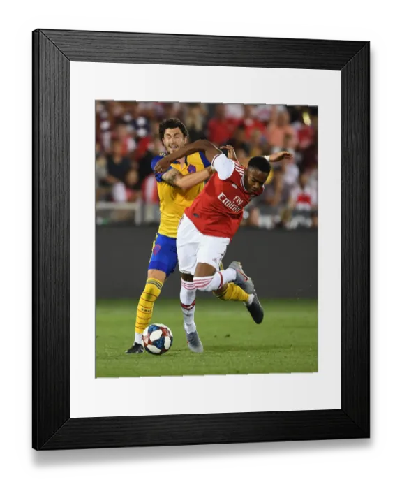 Framed Print : Arsenal FC Training in Colorado: Joe Willock at the Colorado Rapids Friendly