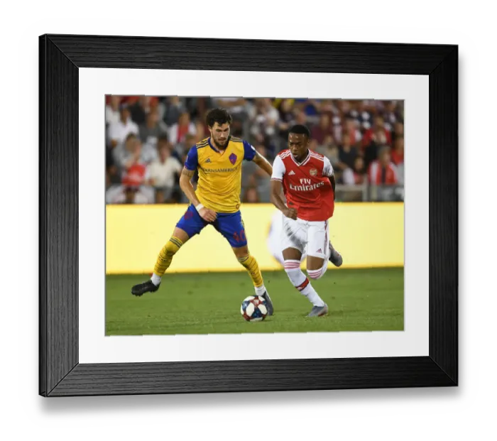 Framed Print : Arsenal FC's Joe Willock Training at Colorado Rapids Friendly