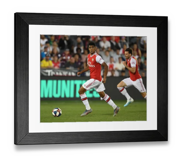 Framed Print : Arsenal's Tyreece John-Jules in Action during Pre-Season Friendly against Colorado Rapids Framed Print : Arsenal's Tyreece John-Jules in Action during Pre-Season Friendly against Colorado Rapids