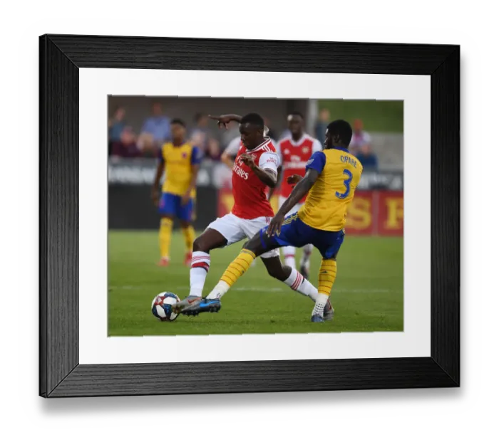 Framed Print : Arsenal's Eddie Nketiah in Action during Colorado Rapids Pre-Season Friendly, 2019 Framed Print : Arsenal's Eddie Nketiah in Action during Colorado Rapids Pre-Season Friendly, 2019