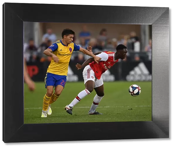 Arsenal FC Training in Colorado: James Olayinka at Colorado Rapids Friendly