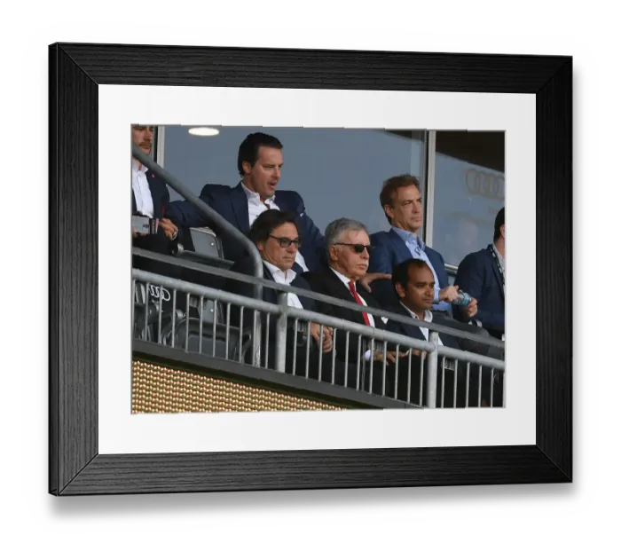 Framed Print : Arsenal FC: Pre-Season Friendly Against Colorado Rapids with Stan Kroenke and Club Executives