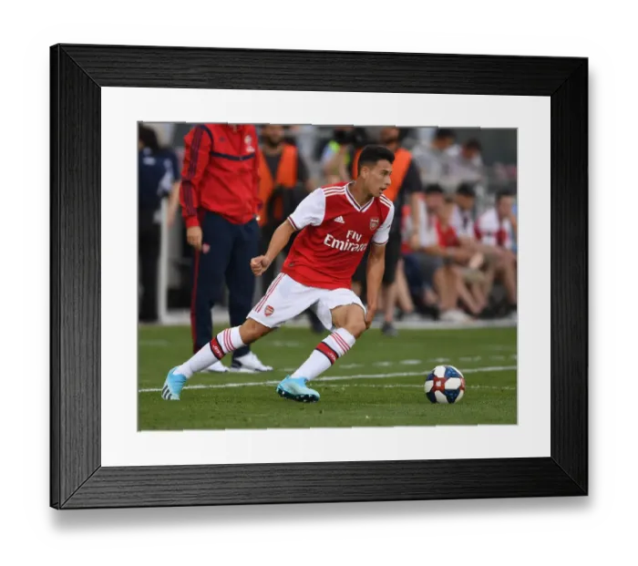 Framed Print : Gabriel Martinelli's Standout Performance: Arsenal's Pre-Season Triumph over Colorado Rapids