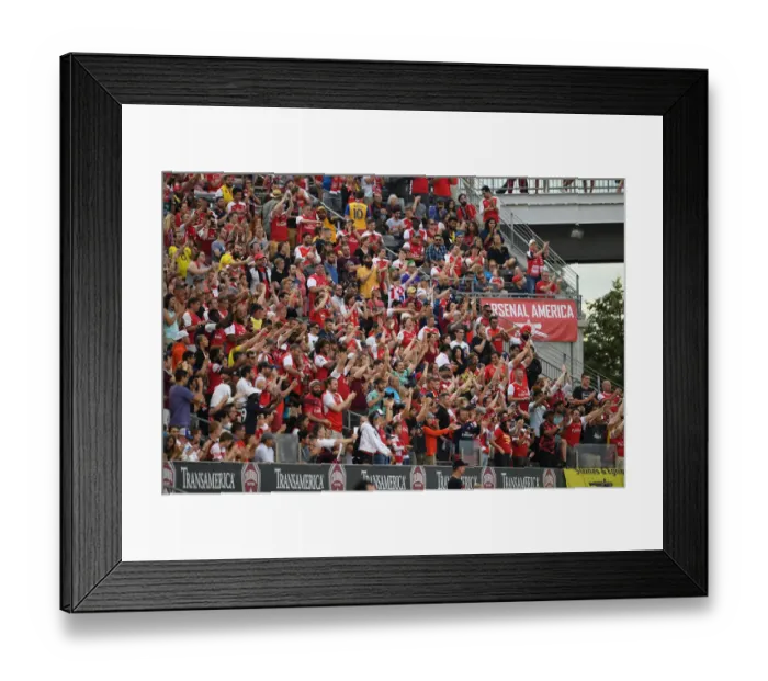 Framed Print : Arsenal FC: A Sea of Supporters at the 2019 Colorado Rapids Pre-Season Match Framed Print : Arsenal FC: A Sea of Supporters at the 2019 Colorado Rapids Pre-Season Match
