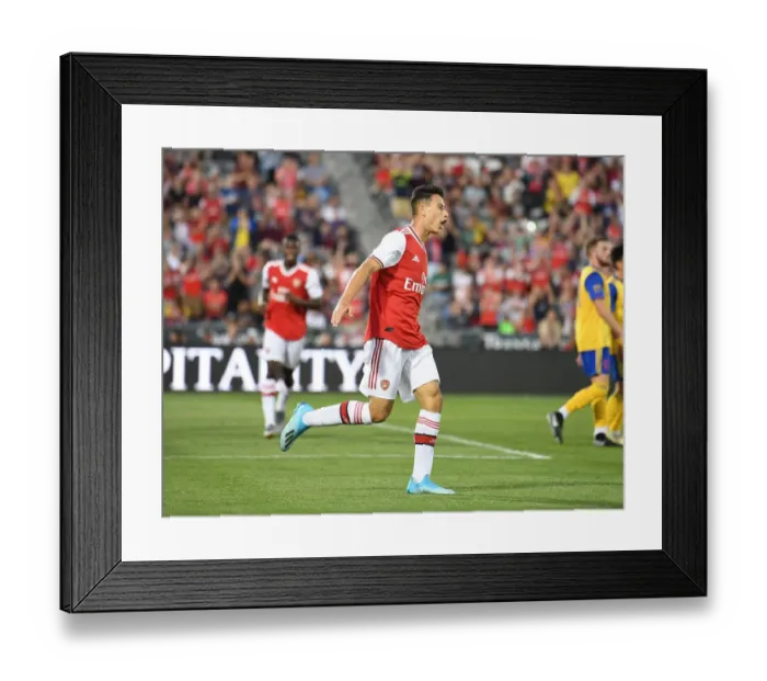 Framed Print : Martinelli's Stunner: Arsenal Ahead against Colorado Rapids in Pre-Season Friendly Framed Print : Martinelli's Stunner: Arsenal Ahead against Colorado Rapids in Pre-Season Friendly