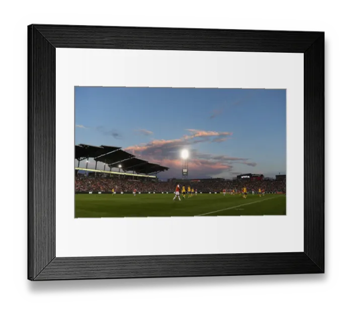Framed Print : Arsenal at Dicks Sporting Goods Park: Pre-Season Friendly vs Colorado Rapids (2019-20)