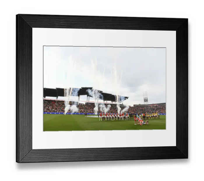 Framed Print : Arsenal vs Colorado Rapids: Pre-Season Friendly at Dicks Sporting Goods Park (2019)