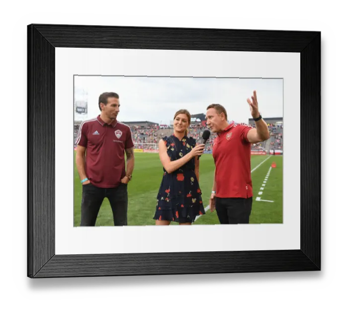Framed Print : Arsenal's Pre-Season Encounter with Colorado Rapids: Ray Parlour's Return