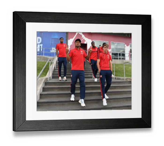 Framed Print : Arsenal FC Training Sessions: Arsenal vs Colorado Rapids, 2019