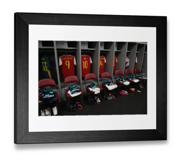 Framed Print : Arsenal Football Club: Pre-Season Training at Colorado Rapids Dicks Sporting Goods Park