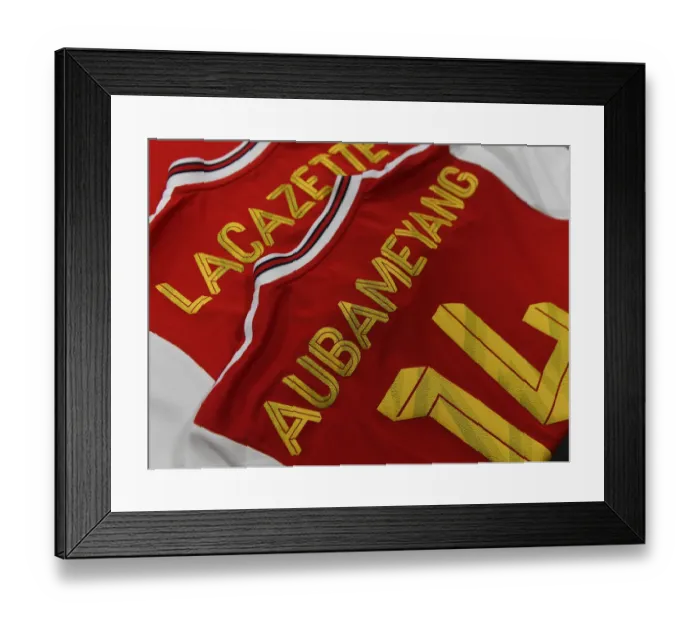 Framed Print : Arsenal Stars Aubameyang and Lacazette Prepare for Colorado Rapids Friendly Framed Print : Arsenal Stars Aubameyang and Lacazette Prepare for Colorado Rapids Friendly