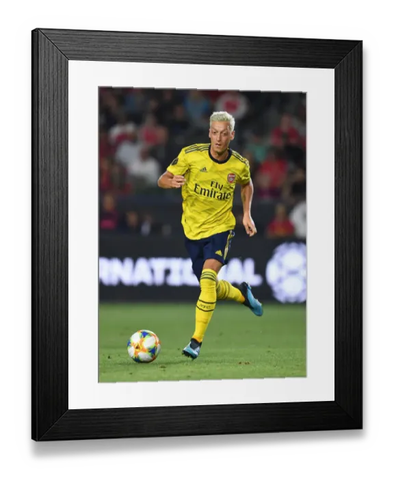 Framed Print : Ozil's Shining Moment: Arsenal vs. Bayern Munich, 2019 International Champions Cup