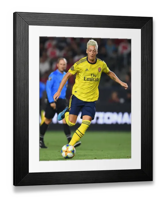 Framed Print : Mesut Ozil's Stellar Performance: Arsenal vs. Bayern Munich, 2019 International Champions Cup Framed Print : Mesut Ozil's Stellar Performance: Arsenal vs. Bayern Munich, 2019 International Champions Cup
