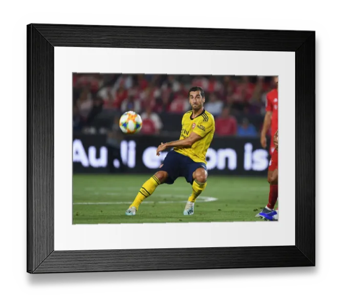 Framed Print : Arsenal vs. Bayern Munich: 2019 International Champions Cup Showdown